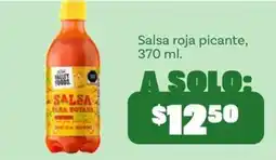 Soriana Mercado Valley Foods salsa roja picante oferta