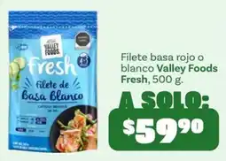 Soriana Mercado Valley Foods filete de basa blanco oferta