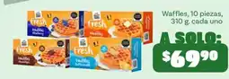 Soriana Mercado Fresh Waffles oferta