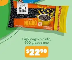 Soriana Mercado Valley Foods Frijol Negro oferta