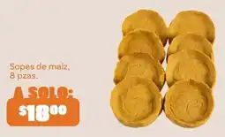 Soriana Mercado Sopes de maíz oferta