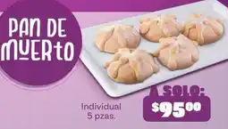 Soriana Mercado Pan de Muerto oferta