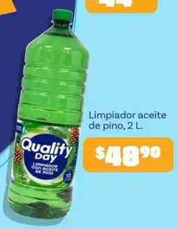 Soriana Mercado Quality Day limpiador aceite de pino oferta