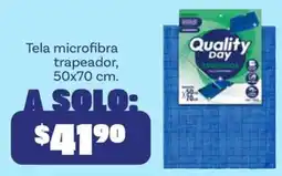 Soriana Mercado Quality day tela microfibra trapeador oferta