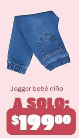 Soriana Mercado Jogger bebé niño oferta