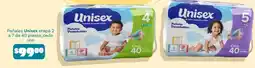 Soriana Mercado Pañales unisex etapa 2 a 7 de 40 piezas, cada uno oferta