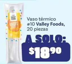Soriana Mercado Valley Foods Vaso térmico oferta