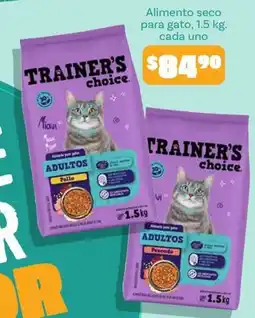 Soriana Mercado Trainer's Choice Adultos oferta