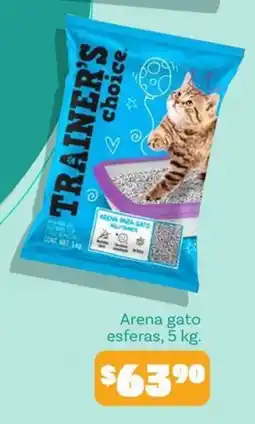 Soriana Mercado trainer's choice arena para gato esferas oferta