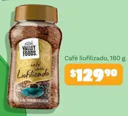 Soriana Mercado Valley Foods café soluble Liofilizado oferta