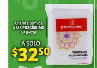 Soriana Híper Charola termica #855 PRECISSIMO 50 piezas oferta