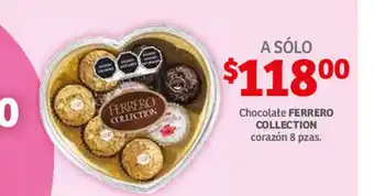 Chocolate Ferrero COLLECTION Corazon 8 pzas