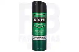 Farmacias Bazar DESODORANTE BRUT CLASSIC SPRAY 150GR oferta