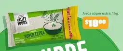 Soriana Híper Valley foods - arroz súper extra oferta