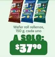 Soriana Híper Solo - wafer roll rellenos oferta