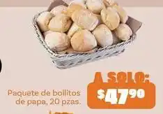 Soriana Híper Solo - paquete de bollitos de papa oferta