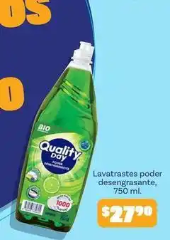 Soriana Híper Quality day - lavavajillas poder desengrasante oferta