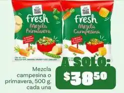 Soriana Híper Valley foods - mezcla campesina o primavera oferta