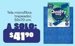 Soriana Híper Quality day - tela microfibra trapeador oferta