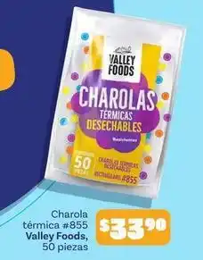 Soriana Híper Valley foods - charolas térmicas desechables #855 oferta