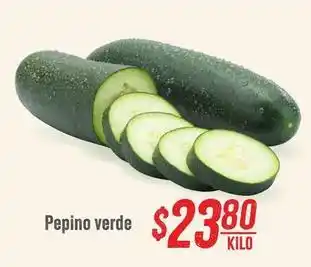 Pepino verde