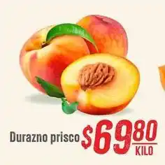 Soriana Híper Prisco - durazno oferta