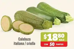 Soriana Híper Calabaza italiana / criolla oferta