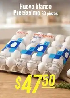 Soriana Híper Precissimo - huevo blanco oferta