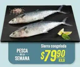 Soriana Híper Sierra congelada oferta