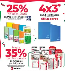 Office Depot Copa Mex Papeles cortados oferta