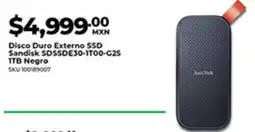 Office Depot sandisk disco duro externo ssd oferta