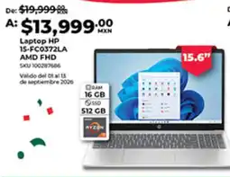 Office Depot Laptop HP 15-FC0372LA oferta