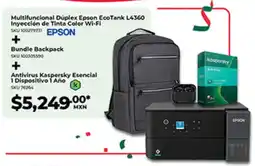 Office Depot Epson Multifuncional Dúplex EcoTank L4360 oferta