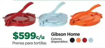 Gibson Home Prensa para tortillas