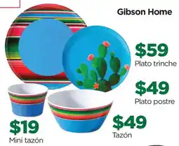 Chedraui Gibson Home Plato trinche oferta
