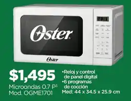 Chedraui Oster Microondas oferta