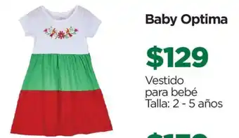 Baby Optima Vestido para bebé