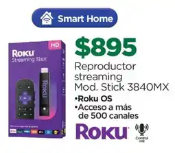 Chedraui Roku Streaming reproductor oferta