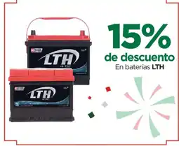 Chedraui baterías LTH oferta