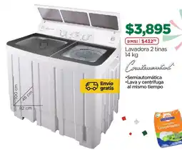 Chedraui Continental Lavadora 2 tin oferta