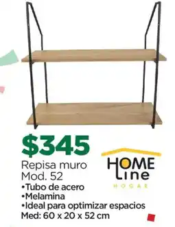 Chedraui Home Line Repisa muro Mod. 52 oferta