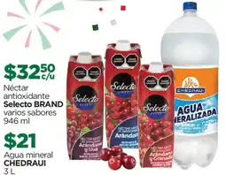 Chedraui Selecto BRAND Néctar antioxidante varios sabores oferta