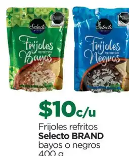 Chedraui Selecto brand frijoles refritos bayos o negros oferta