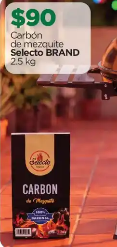Chedraui Selecto brand carbón de mezquite oferta