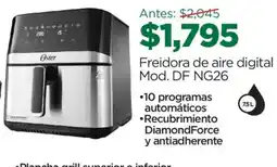 Chedraui Oster freidora de aire digital oferta