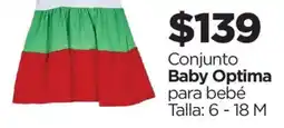 Chedraui Baby Optima conjunto para bebe oferta