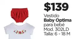 Chedraui Baby Optima Vestido para bebé oferta