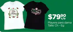 Chedraui Playera para dama oferta