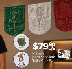 Chedraui Action Gear Playera para caballero oferta