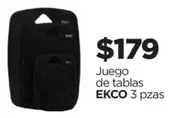 Chedraui Ekco juego de tablas oferta